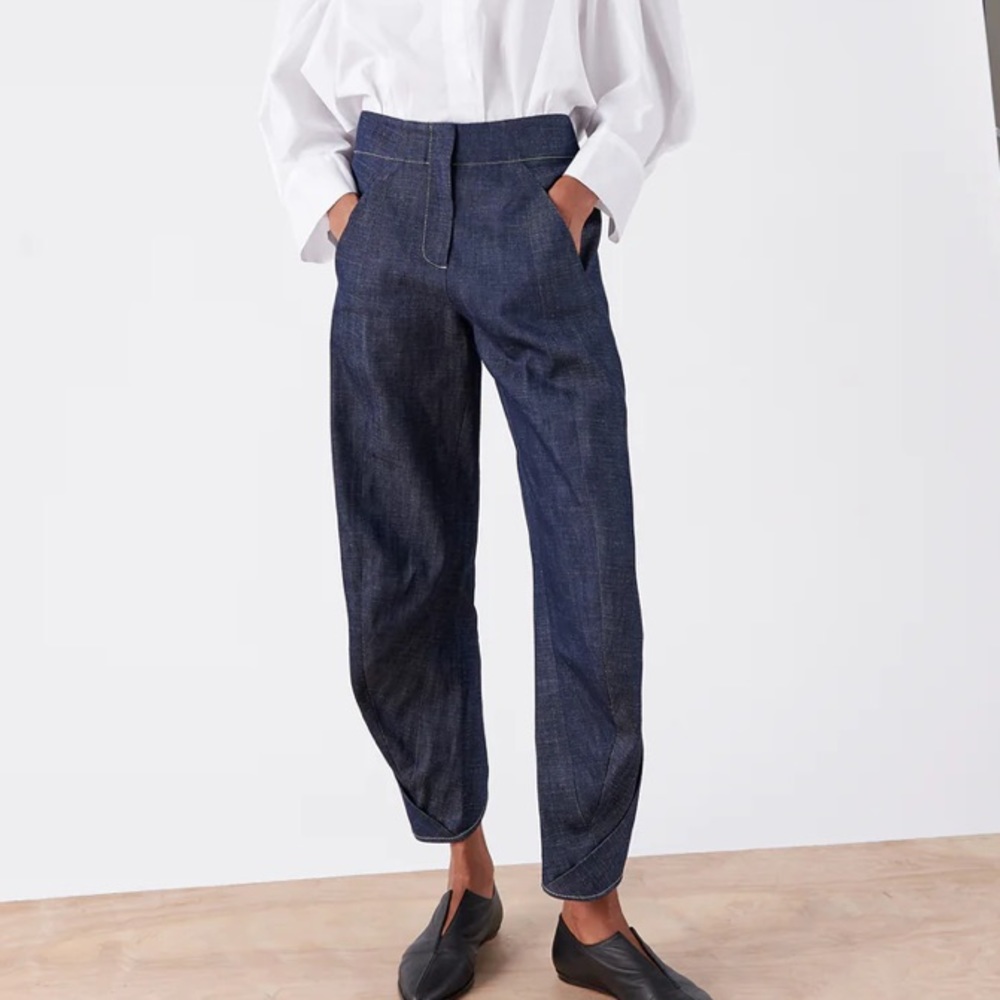 Zero + Maria Cornejo Blue Jeans